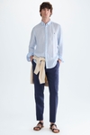 Striped linen shirt