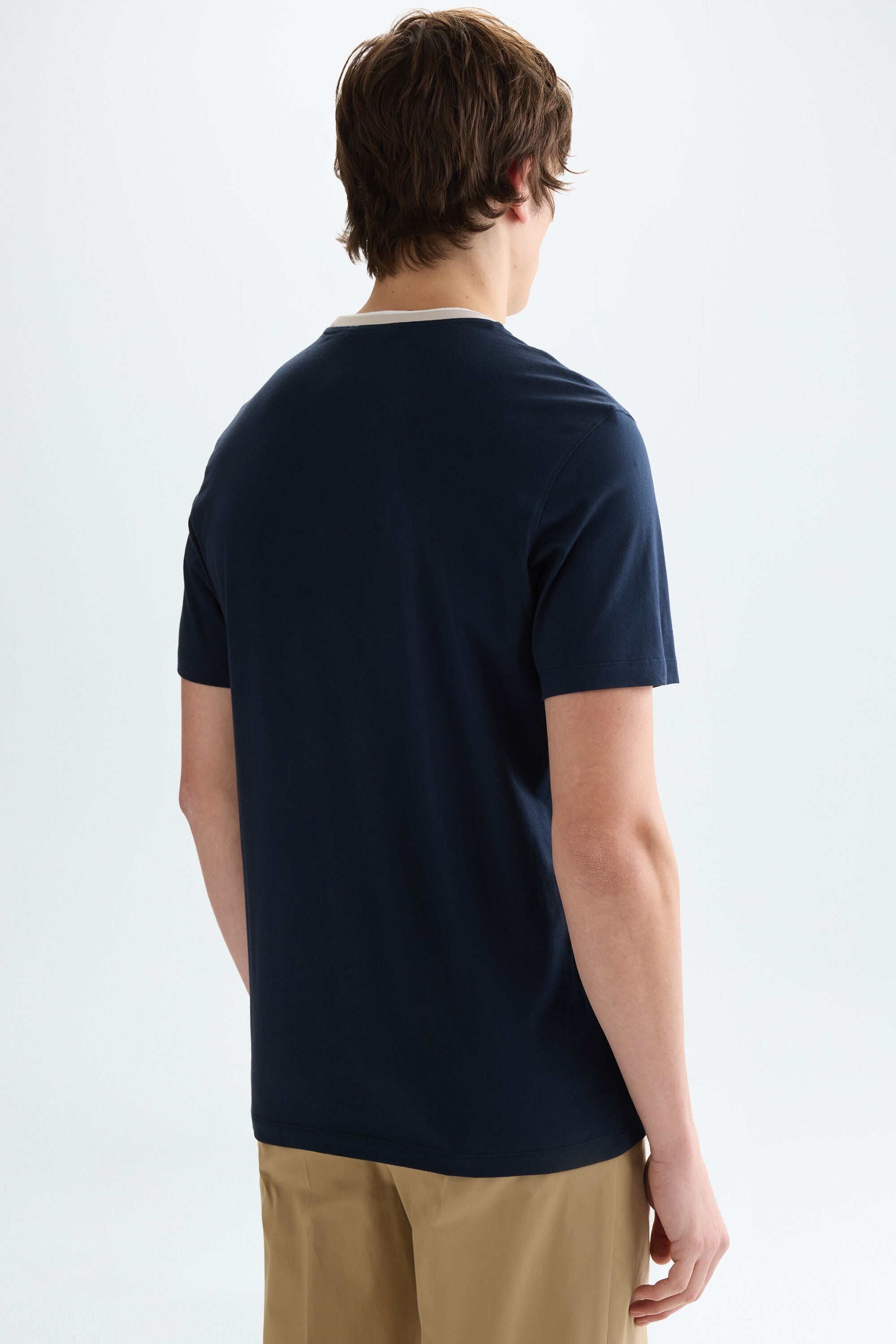Double t-shirt navy - Purificacion Garcia Denmark