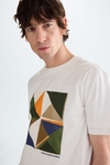 Origami print t-shirt