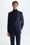 Tropical wool classic fit suit jacket