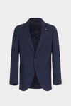 Tropical wool classic fit suit jacket