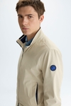 Technical nylon twill jacket