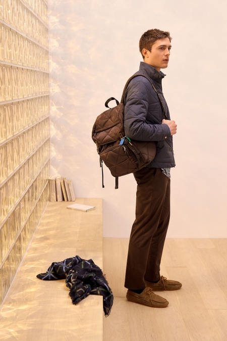 ORIGAMI QUILTED TECHNICAL NYLON JACKET