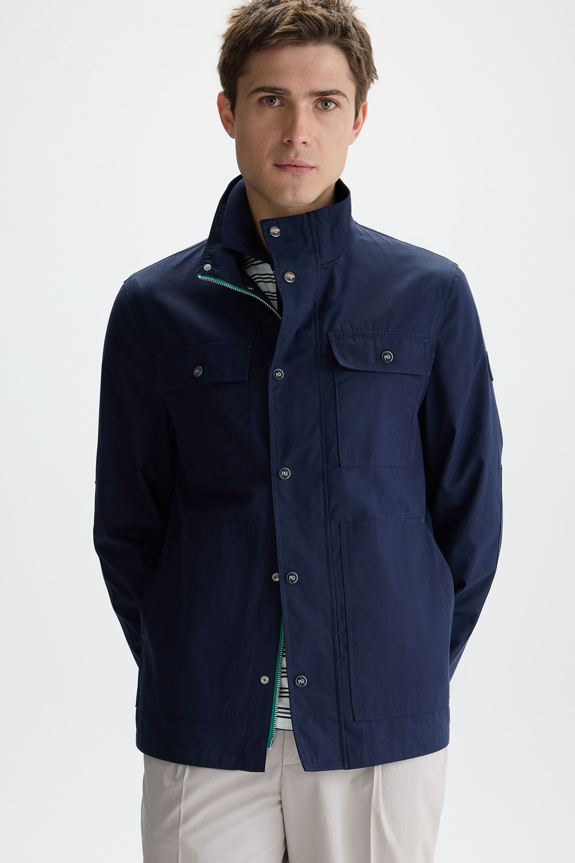 Technical safari jacket