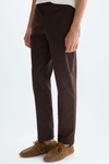 Cotton twill regular fit light chino trousers