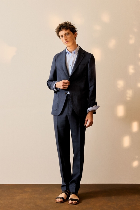 PANTALÓN DE TRAJE CLASSIC FIT LINO