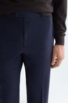 Tropical wool classic fit suit trousers