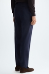 Tropical wool classic fit suit trousers