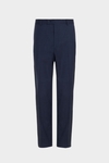 Tropical wool classic fit suit trousers