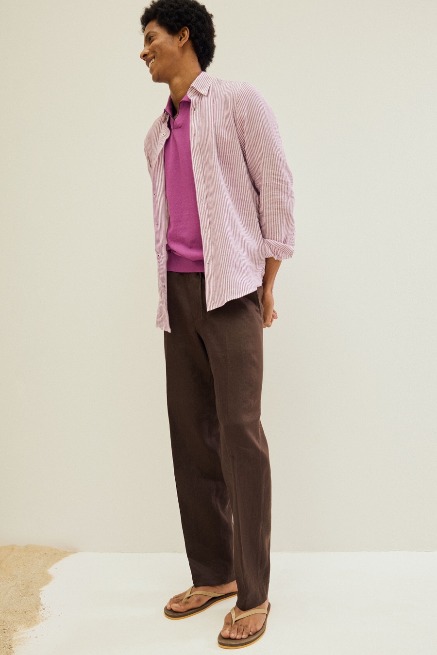 PANTALÓN RELAXED FIT LINO