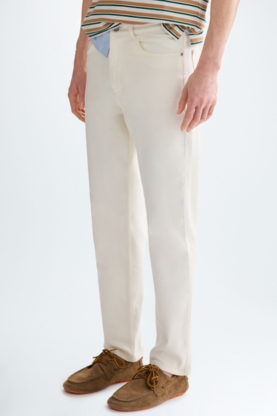 Regular fit jeans - WHITE