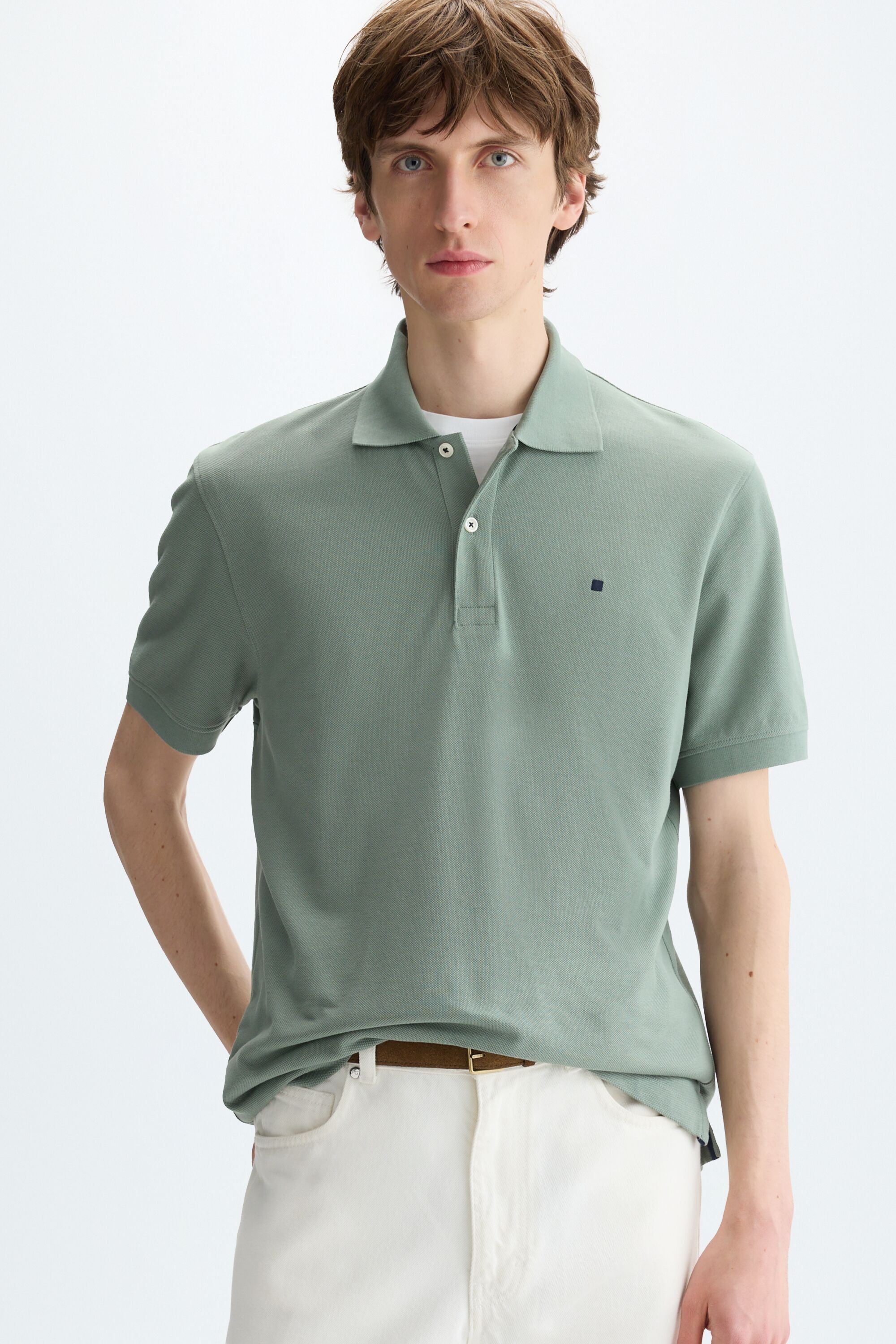 Piqué polo shirt