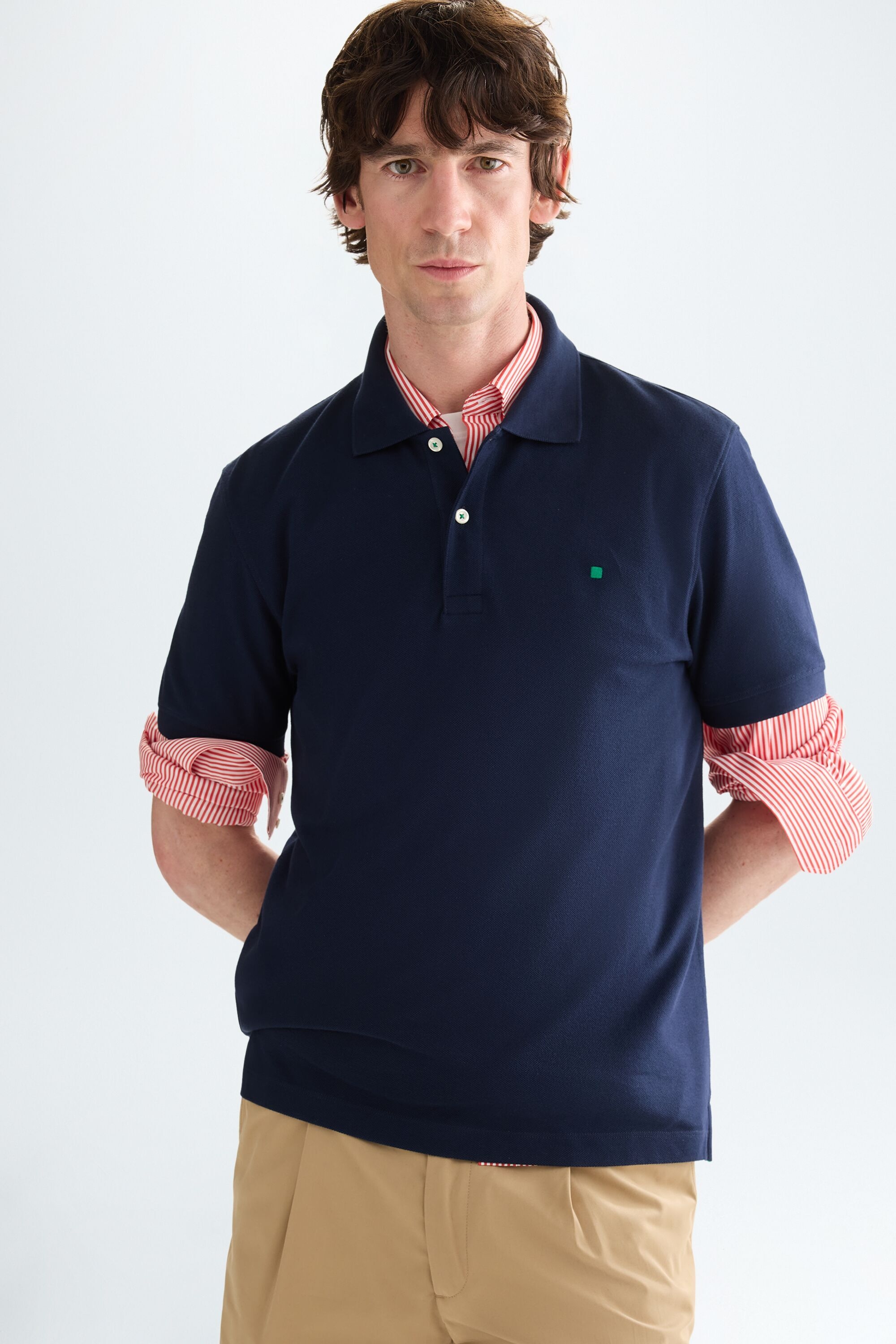 Piqué polo shirt