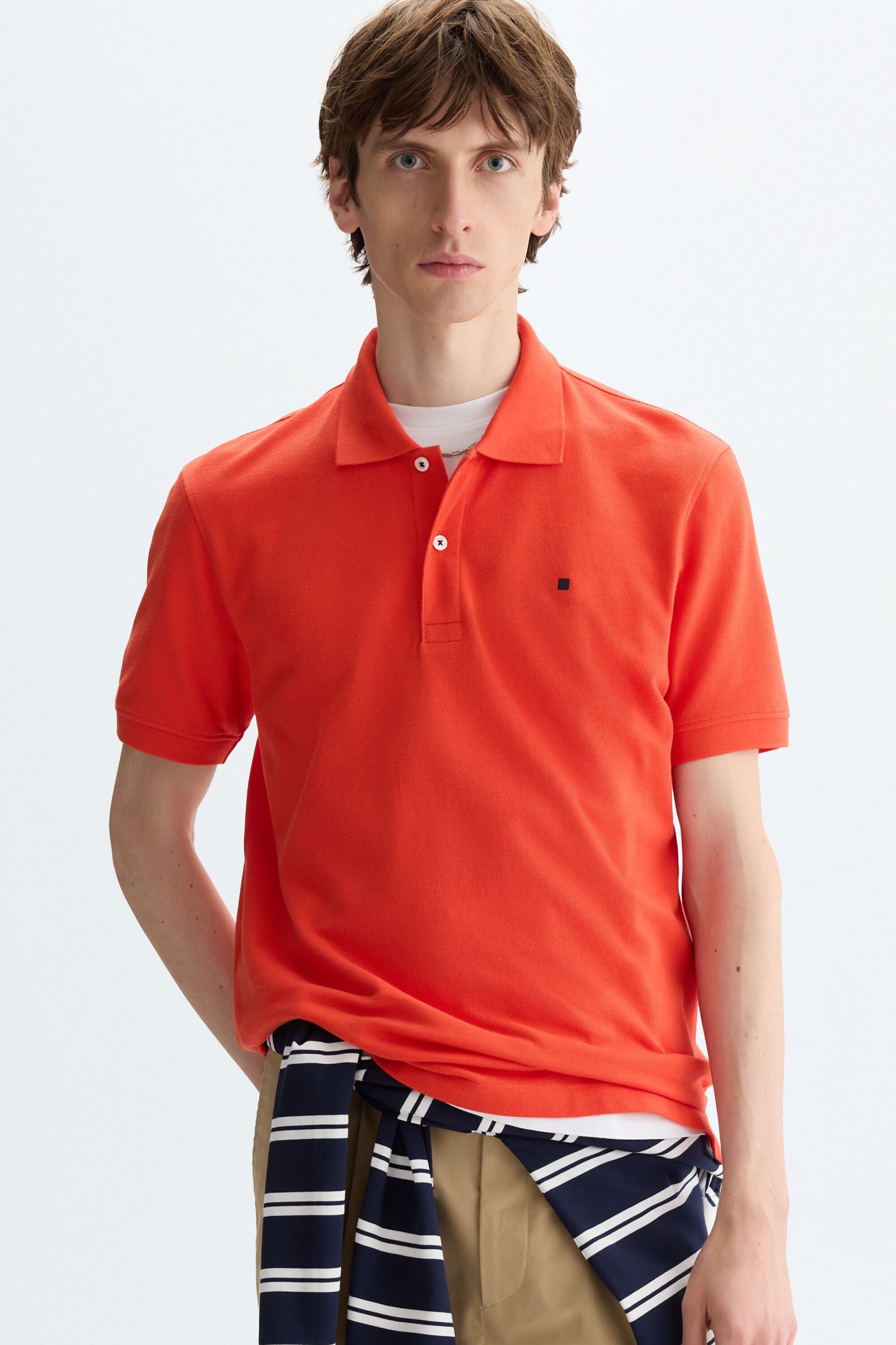Piqué polo shirt