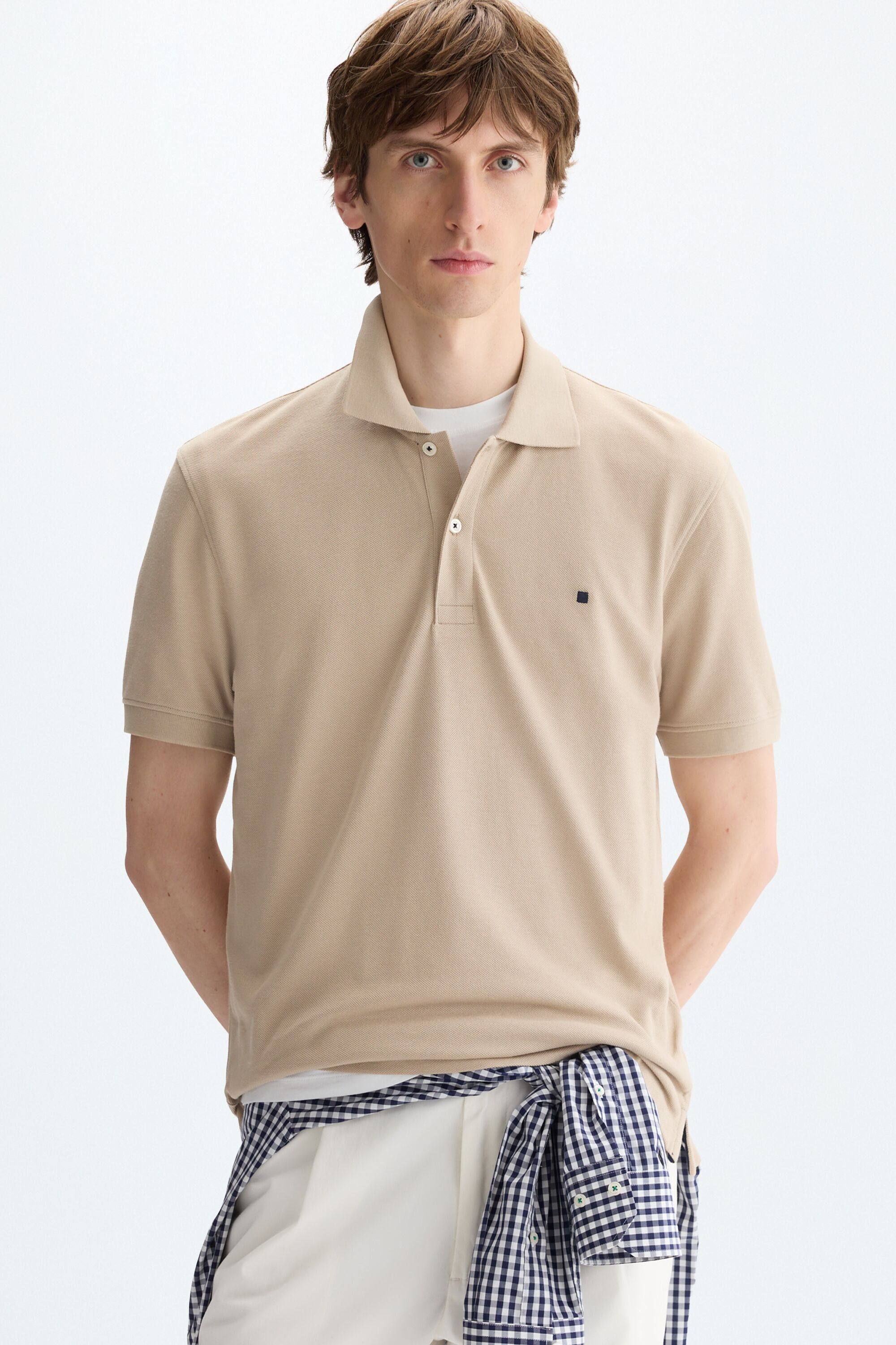 Piqué polo shirt