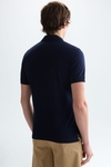 Piqué slim fit polo shirt