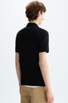 Piqué slim fit polo shirt