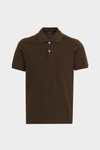 Piqué slim fit polo shirt