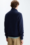 Interlock half-zip sweatshirt