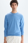 Cotton crew-neck sweater