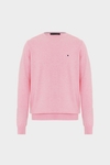 Cotton crew-neck sweater