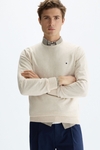 Cotton crew-neck sweater