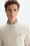 Cotton crew-neck sweater