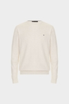 Cotton crew-neck sweater
