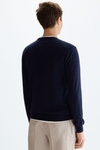 Pima cotton V-neck sweater