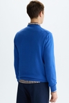 Pima cotton crew-neck sweater