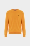 Pima cotton crew-neck sweater