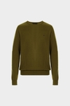 Pima cotton crew-neck sweater