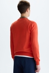 Pima cotton crew-neck sweater