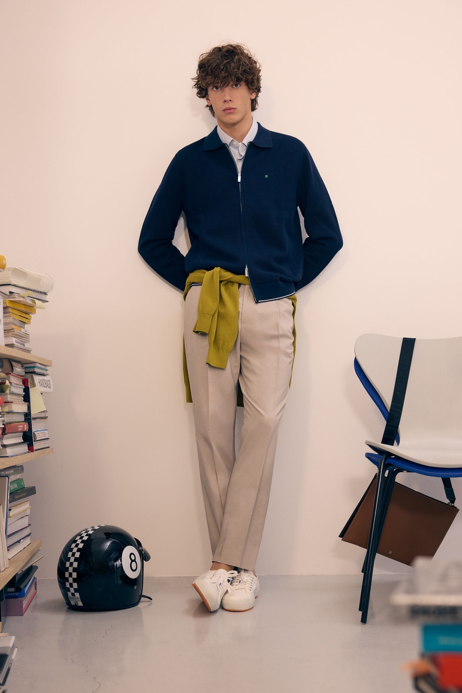 PIMA COTTON TEXTURED KNIT OVERSHIRT