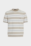 Jersey manga corta punto rayas