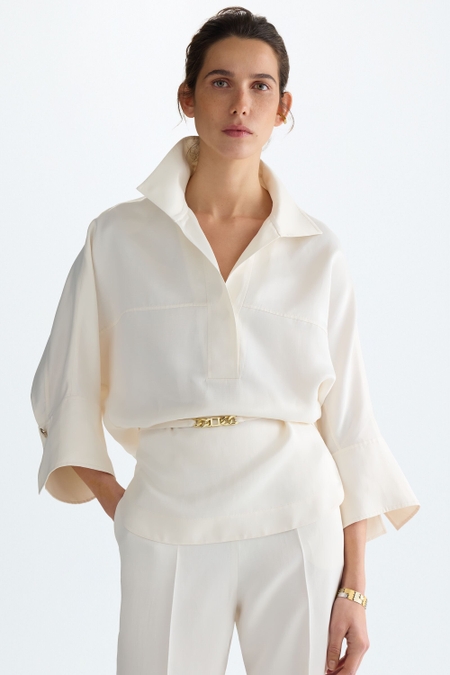 CUBE BELT OVERSIZE SHIRT