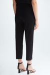 Stretch-knit slim-leg trousers