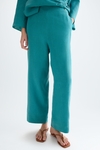 Linen pyjama-style trousers