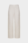 Linen pyjama-style trousers