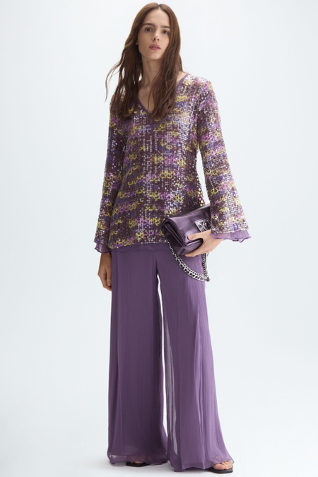 BAMBULA LONG WIDE-LEG TROUSERS