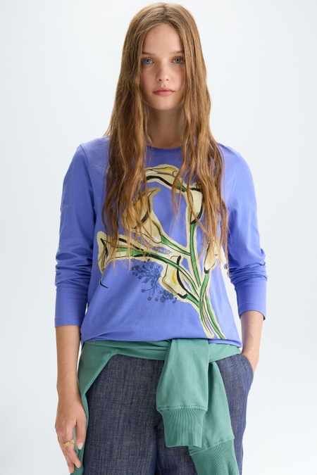 CAMISETA EVASÉ JERSEY ESTAMPADO CALAS