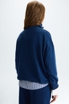 Fleece oversize sweatshirt