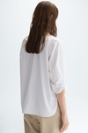 Poplin jersey oversize t-shirt