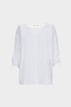 Poplin jersey oversize t-shirt