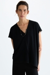 Jersey bambula oversize t-shirt