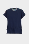 Jersey Untyped print twill straight-fit t-shirt