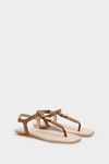 Caprichosa y Consentida leather flat sandals