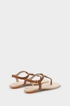Caprichosa y Consentida leather flat sandals