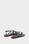 Cubo leather flat sandals