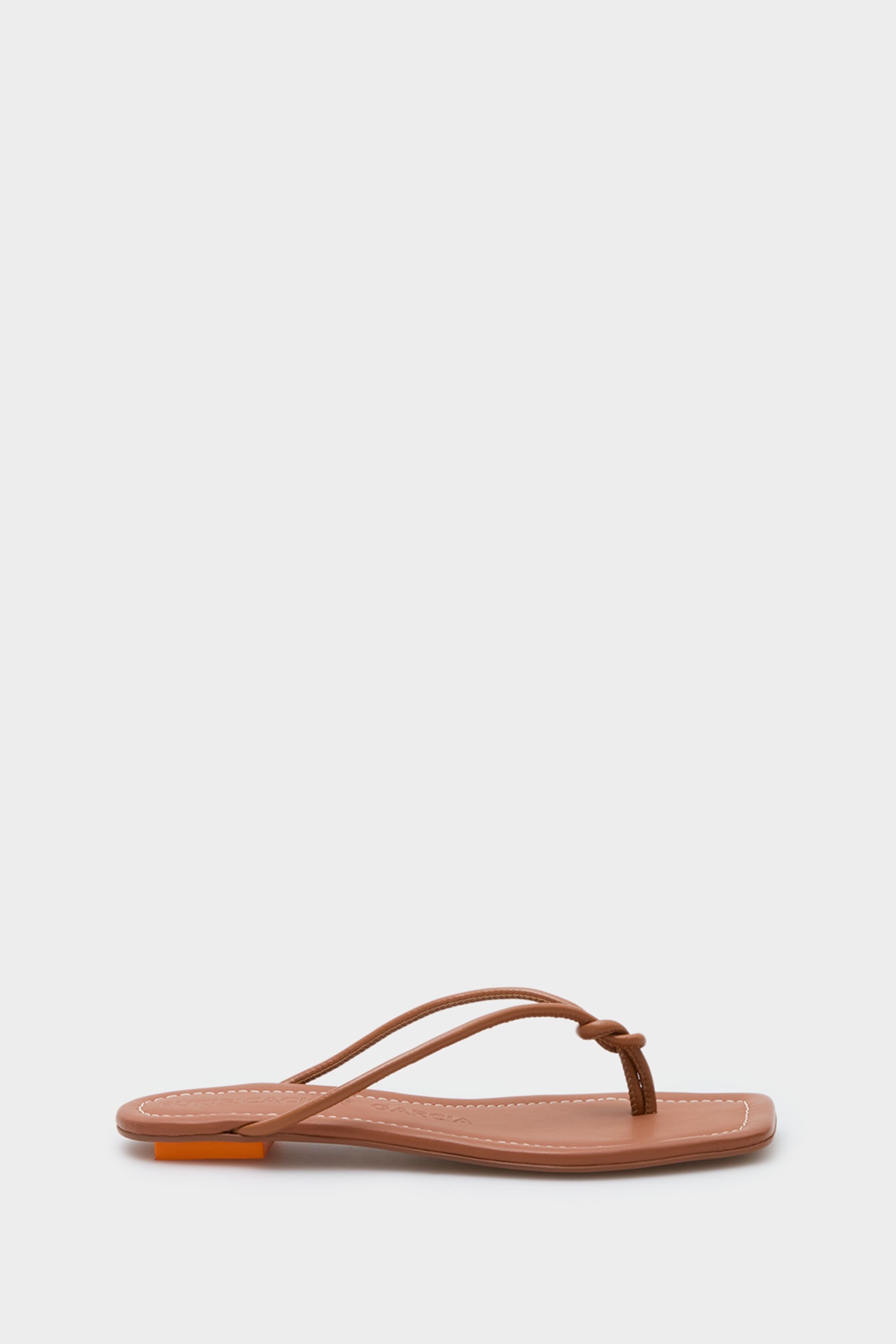 Cabo leather flat sandals